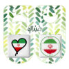 Ensemble de Badges à Épingle – Drapeau de l’Iran (2 pièces)