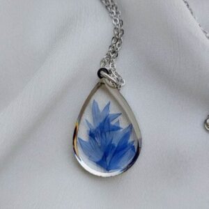 Pendentif Collier Résine Femme Artisanal Gandom