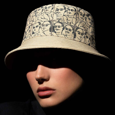 Chapeau seau au design artistique – Modèle Abshoran