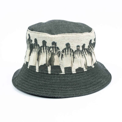 Chapeau seau au design artistique – Modèle Chogha