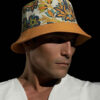 Chapeau seau au design artistique - Modèle Golshaah