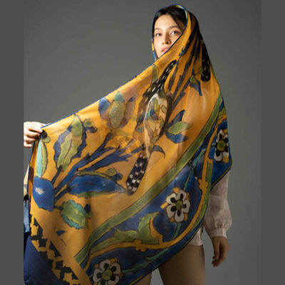 Châle Persan Imprimé pour Femme Modèle Zaagh