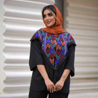 Manteau brodé persan & pantalon modèle Mahoor