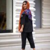 Manteau brodé persan & pantalon modèle Mahoor