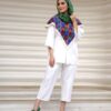 Manteau brodé persan & pantalon modèle Mahoor