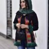 Manteau en jacquard persan modèle Atrisa