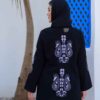 Manteau en lin persan modèle Noura
