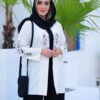 Manteau en lin persan modèle Noura