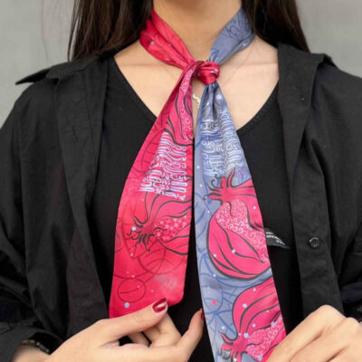 Foulard persan pour femme – Luxe et vibrant Anar