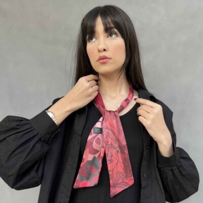 Foulard persan pour femme – Luxe et vibrant Bitab