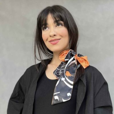 Foulard persan pour femme – Luxe et vibrant Cheragh