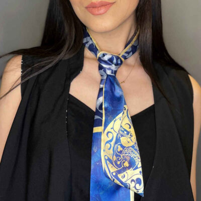 Foulard persan pour femme – Luxe et vibrant Jam-e Jam