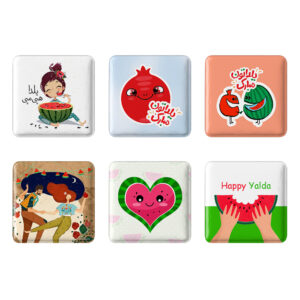 Badge à Épingle Persan – Joyeuse Yalda