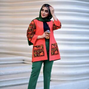 Manteau Suzani persan modèle Arva