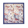 Foulard en soie persane pour femme - Luxe et vibrant carré Rakhsh