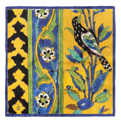Persian Scarf for Women – Luxe and Vibrant Motif Zaagh