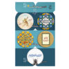 Ensemble de Badges à Épingle avec Phrases Poétiques – Delbar (5 pièces)