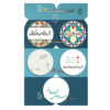 Ensemble de Badges à Épingle avec Phrases Poétiques – Sabr (5 pièces)