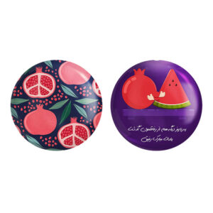 Ensemble de 2 Badges à Épingle Persans – Nuit de Chelleh