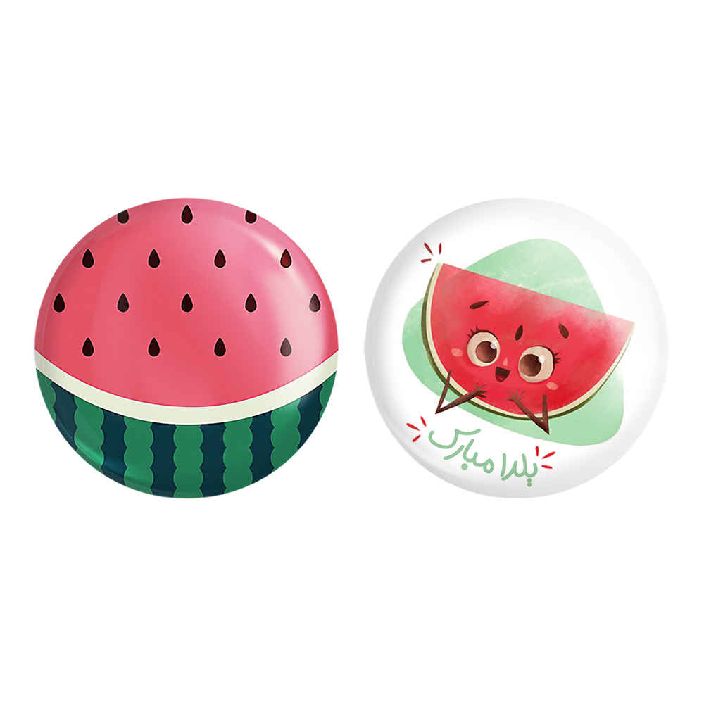 Ensemble de 2 Badges à Épingle Persans – Nuit de Chellah