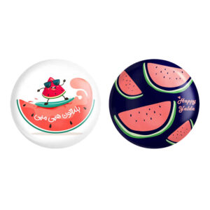 Ensemble de 2 Badges à Épingle Persans – Nuit de Yalda