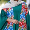 Abaya papillon élégante pour femmes – Tissu crêpe doux