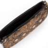 Sac à main en fausse cuir avec chaîne Design traditionnel fait main