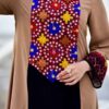 Women's Long Sleeve Embroidered Dress Model Asoo