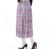 Modèle de jupe midi plissée pour femmes Hadi