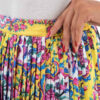 Modèle de jupe midi plissée pour femmes Vestay