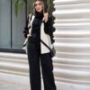 Ensemble gilet, tunique & pantalon pour femmes modèle Avisa