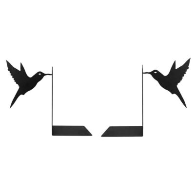 Serre-livres en métal thème oiseau – parfait pour amoureux de la nature