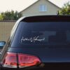 Autocollant Voiture Calligraphie Persane - Khatere