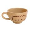 Ensemble Tasse à Thé Persane avec Soucoupe - Poterie à Motif Baadgir