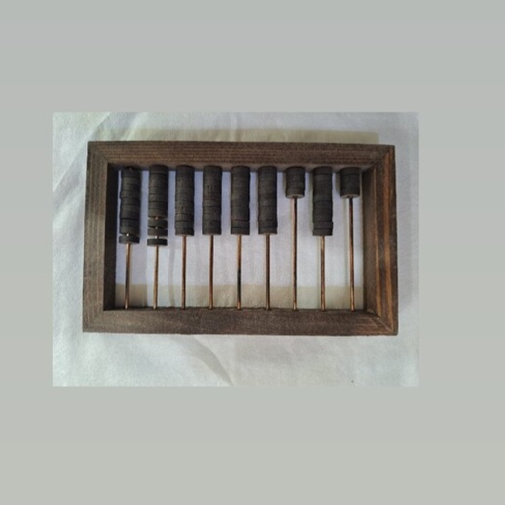 Calculatrice traditionnelle en abaque persan en bois Chortkeh