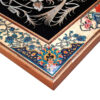 Art en cuivre gravé persan encadré fait main Farahnaz – Décoration murale traditionnelle