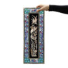 Art en cuivre gravé persan encadré fait main Maryami – Décoration murale traditionnelle