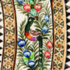 Art en cuivre gravé persan encadré fait main Rahil – Décoration murale traditionnelle