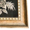 Art en cuivre gravé persan encadré fait main Taranom – Décoration murale traditionnelle