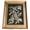 Art en cuivre gravé persan encadré fait main Taranom – Décoration murale traditionnelle
