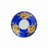 Assiette à thé persane - Porcelaine avec motif Golbaran (Lot de 6)