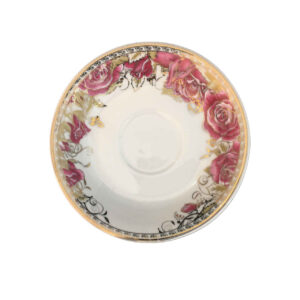 Assiette à thé persane – Porcelaine avec motif Goldaste (Lot de 6)