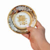 Assiette à thé persane - Porcelaine avec motif Nazanin (Lot de 6)