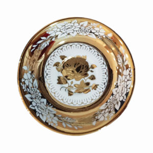 Assiette à thé persane – Porcelaine avec motif Nazanin (Lot de 6)