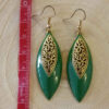 Boucles d'oreilles pendantes en métal, style traditionnel Naz
