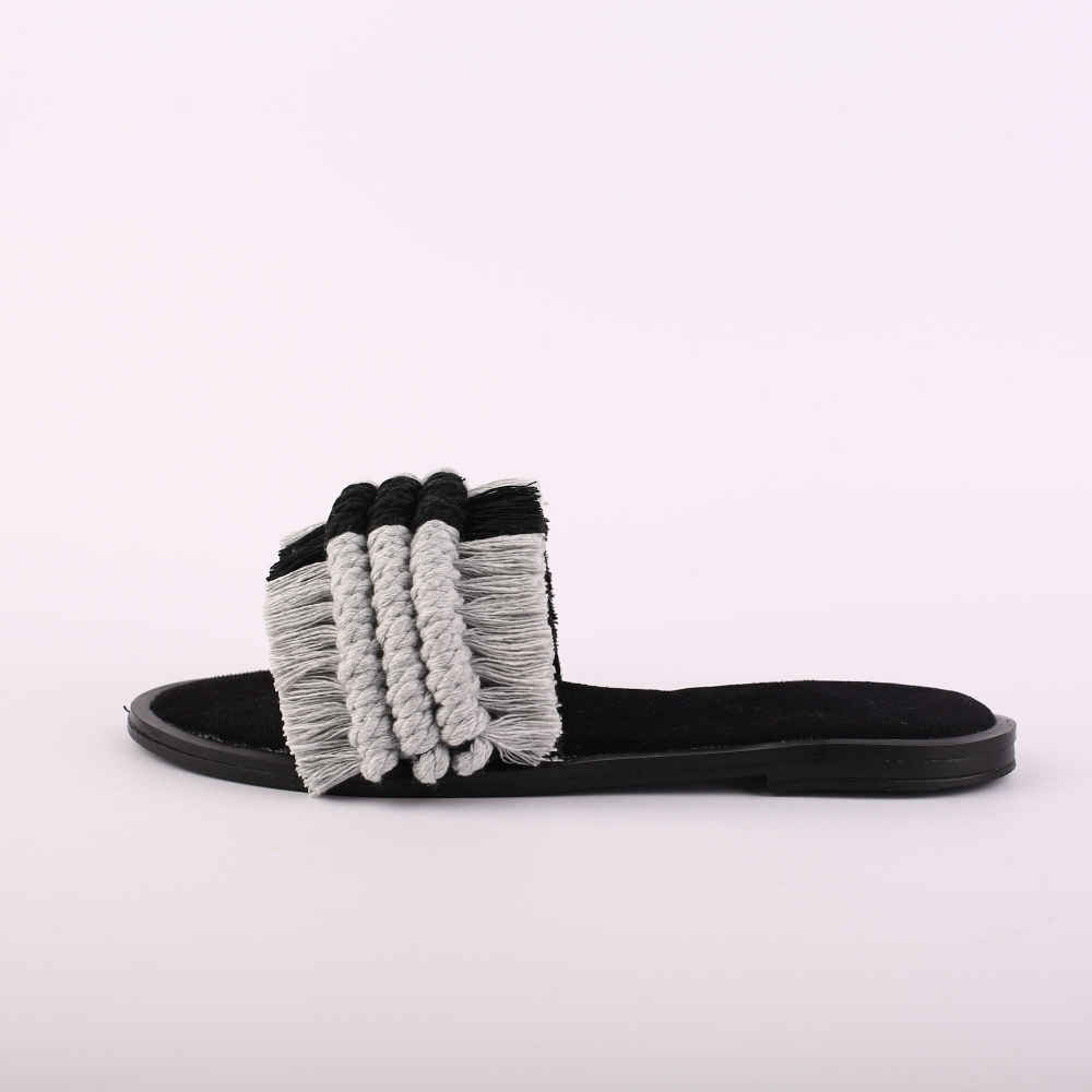 Sandales Boho Macramé Fait Main Modèle Bahar