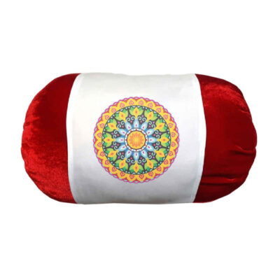 Traversin Cylindrique Persan en Velours Sadaf