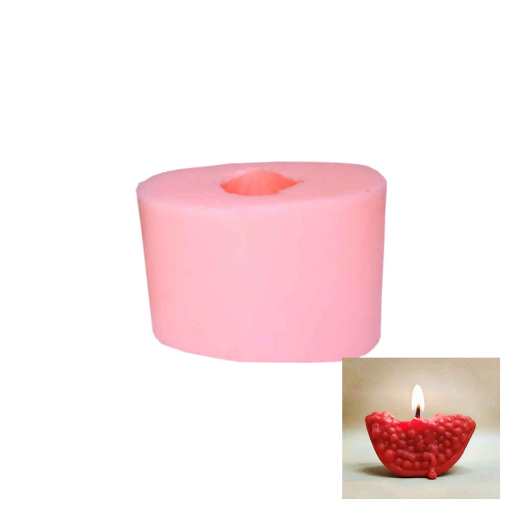 Moule à bougie en silicone – Grenade