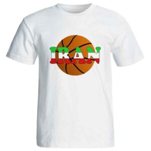 T-shirt unisexe fan de basket-ball Iran