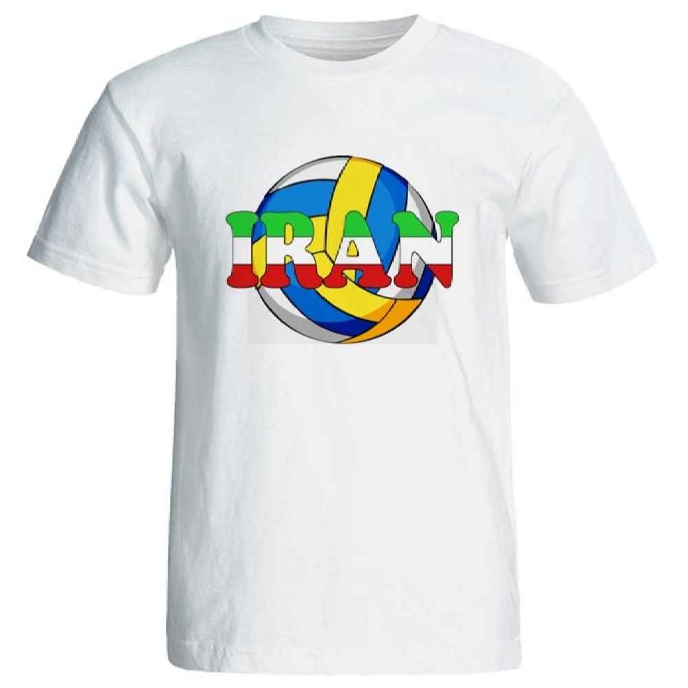 T-shirt unisexe fan de volley-ball Iran